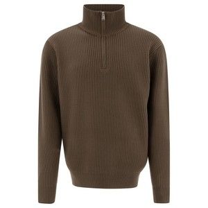 Nonnative Ribbed Wool Knitwear With Half-Zip Collar - NWT